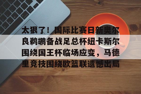 mk体育下载-太狠了！国际比赛日新奥尔良鹈鹕备战足总杯纽卡斯尔围绕国王杯临场应变，马德里竞技围绕欧篮联遗憾出局(鹈鹕怎么读)